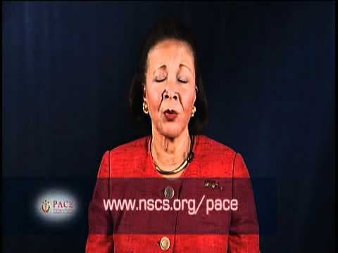 Alma Powell Congratulates NSCS Honorees