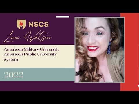 NSCS Alumni Spotlight, Lori Watson