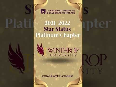 2021-2022 Star Status Platinum Chapter, Winthrop University
