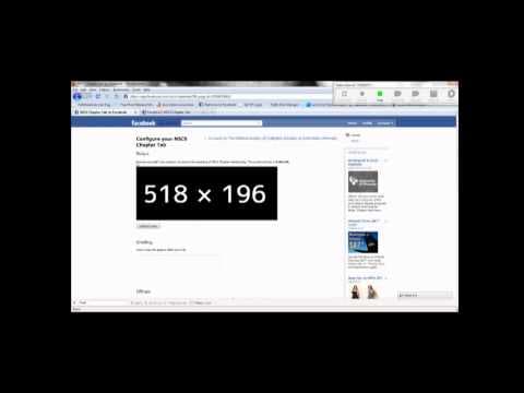 Facebook Tutorial: How to add your chapter tab