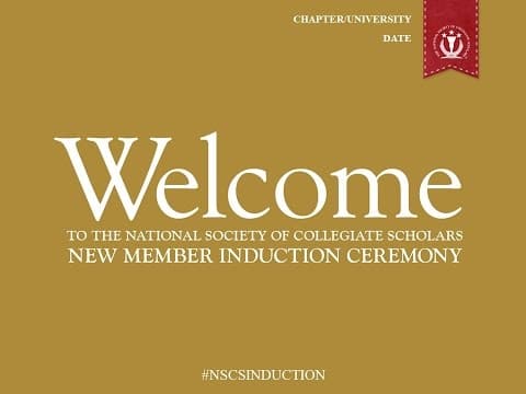 2015 New Member Induction Ceremony- University of Phoenix