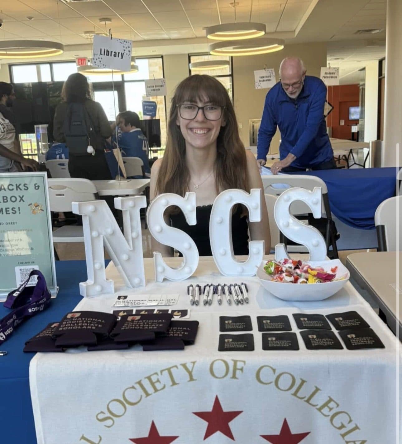 Collin College NSCS officer on campus