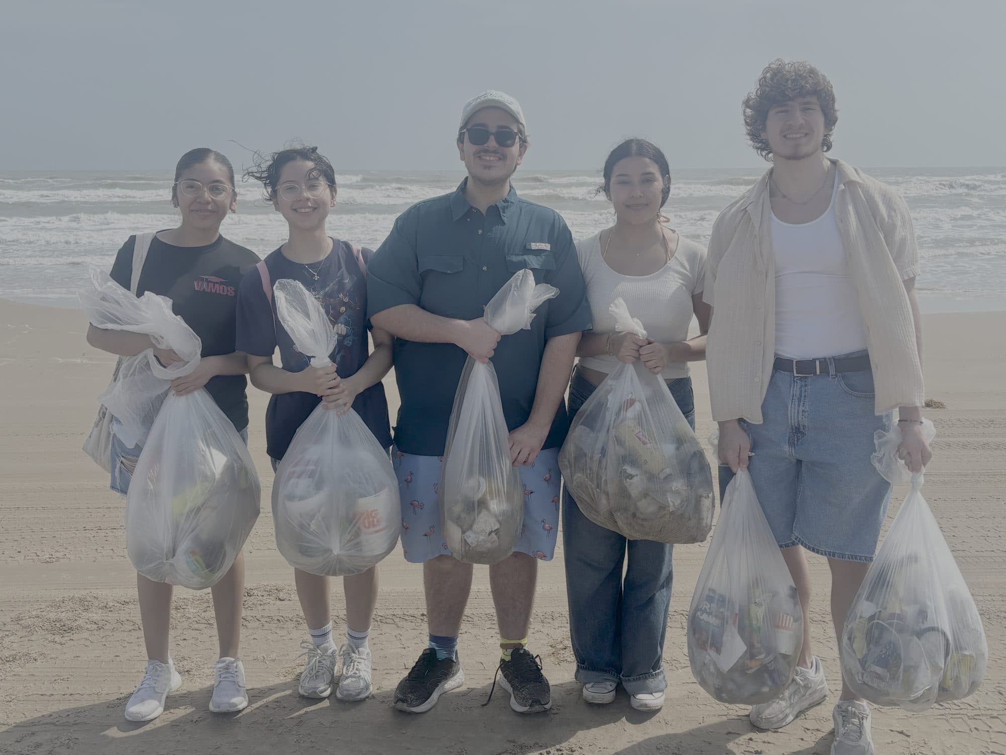 The University of Texas Rio Grande Valley NSCS officers giving back