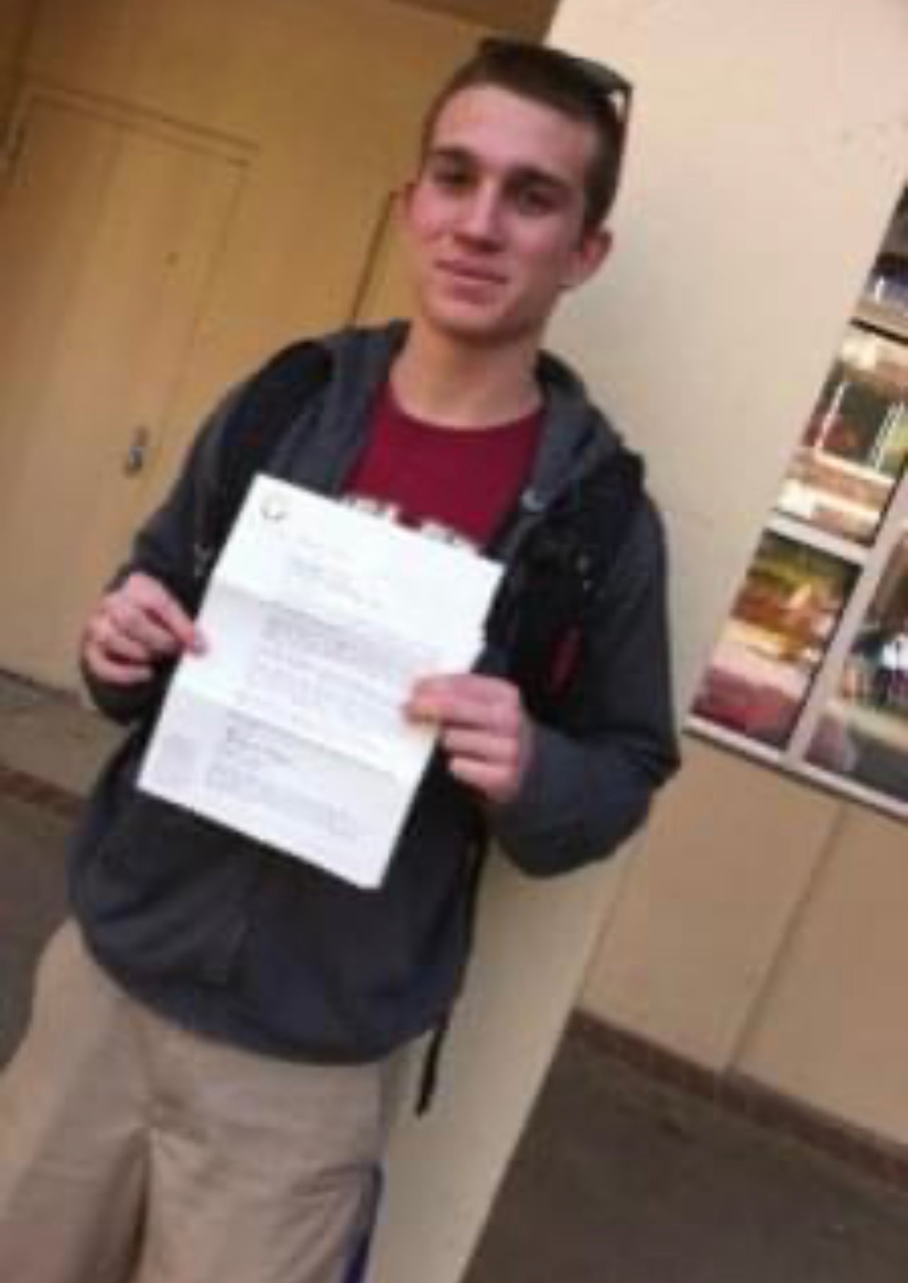 Student recently invited to join NSCS