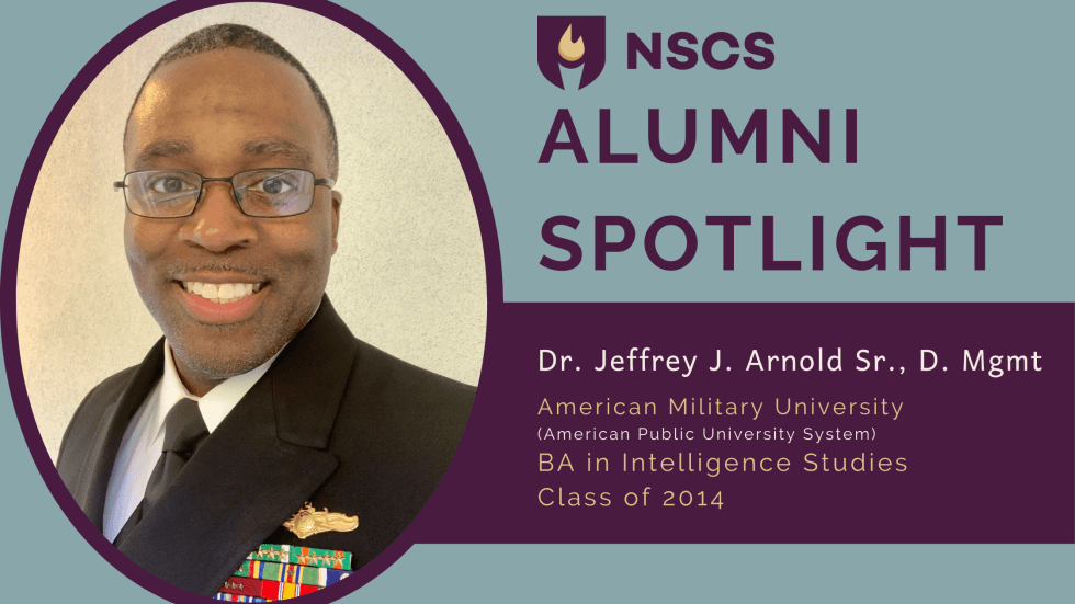 NSCS Alumni Spotlight: Jeffrey Arnold Sr.