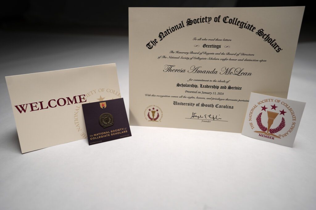 NSCS Membership Join the National Society of Collegiate Scholars